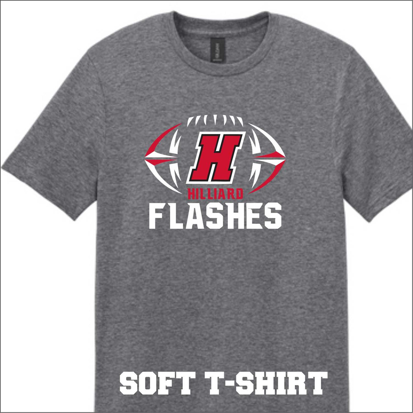 HILLIARD FLASHES FOOTBALL CHEST- PICK YOUR GARMENT