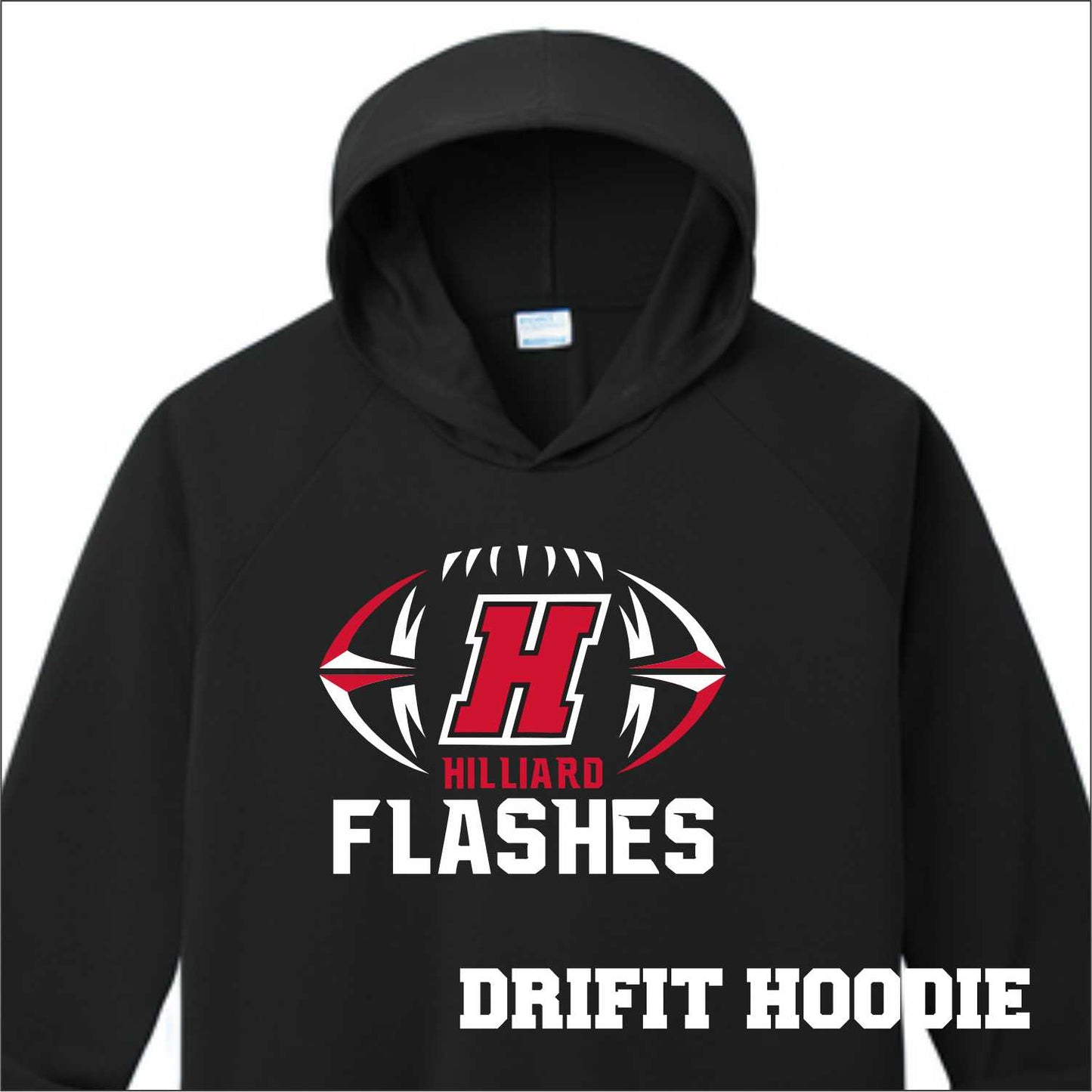 HILLIARD FLASHES FOOTBALL CHEST- PICK YOUR GARMENT