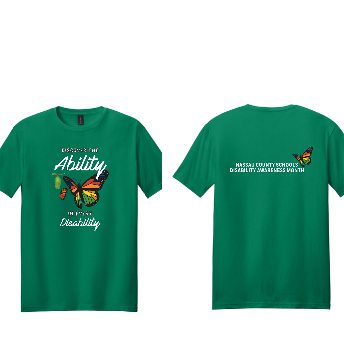 NASSAU COUNTY SCHOOLS DISABILITY SHIRTS - 463-640001