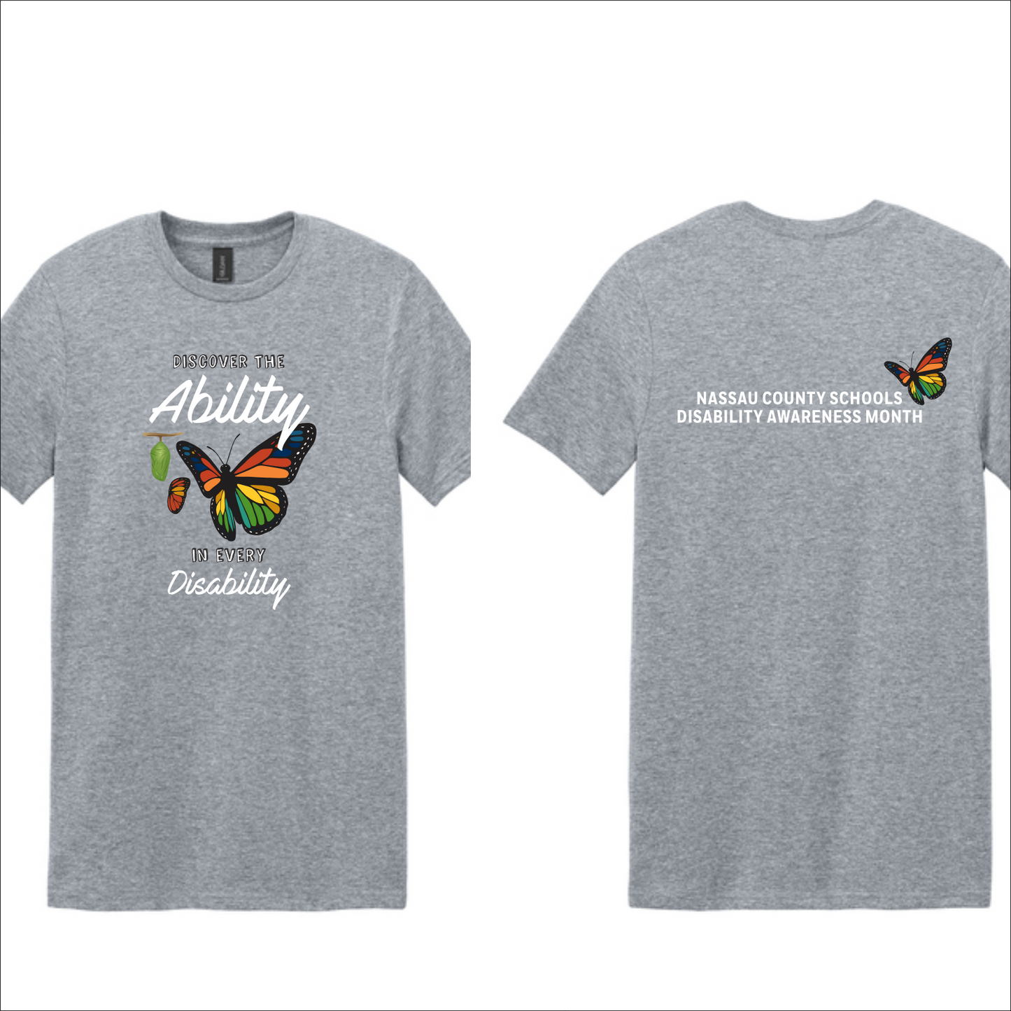 NASSAU COUNTY SCHOOLS DISABILITY SHIRTS - 463-640001