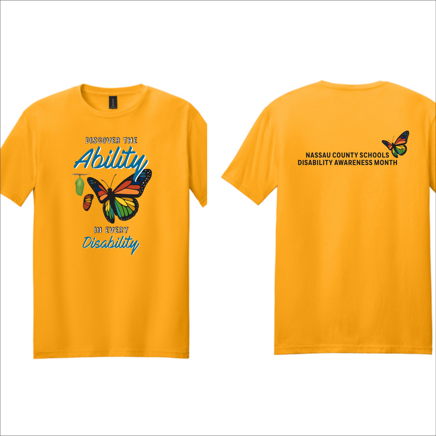 NASSAU COUNTY SCHOOLS DISABILITY SHIRTS - 463-640001