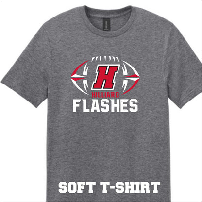 HILLIARD FLASHES FOOTBALL CHEST- PICK YOUR GARMENT