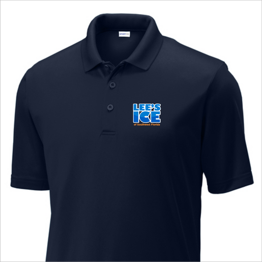 LEE'S ICE PRINTED POLOS