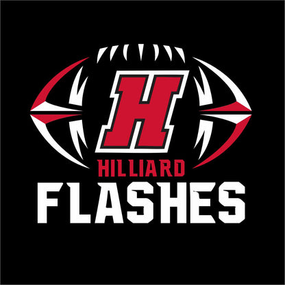 HILLIARD FLASHES FOOTBALL CHEST- PICK YOUR GARMENT