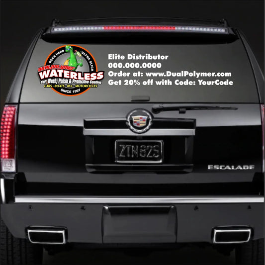 DUALPOLYMER BACKGLASS DECAL