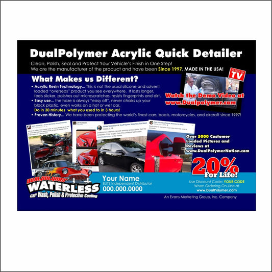 500 DUALPOLYMER SHOW FLYERS