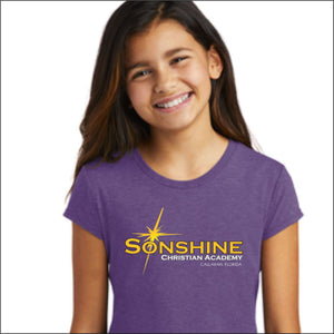 SONSHINE YOUTH  GIRLS PERFECT TEE