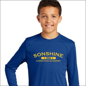 SONSHINE YOUTH AND ADULT LONG SLEEVE DriFIT T-SHIRT