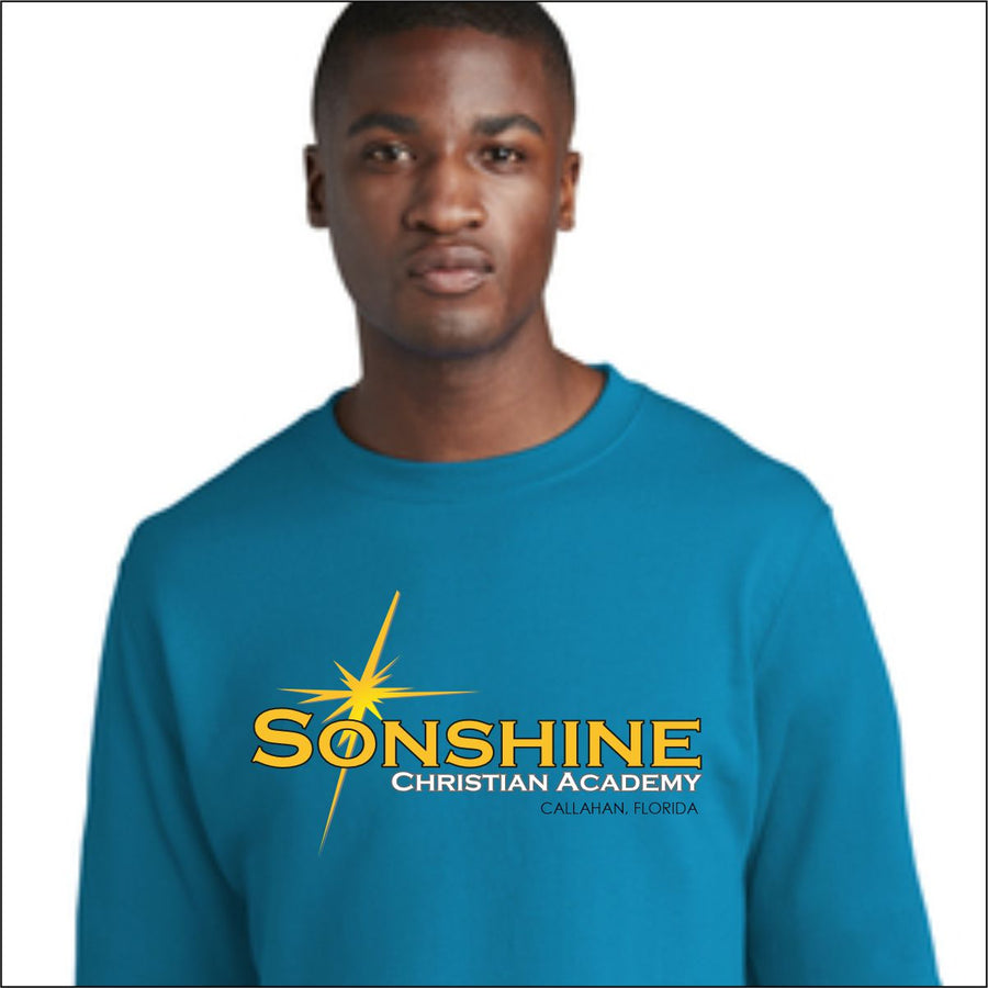 SONSHINE YOUTH AND ADULT LONG SLEEVE CREWNECK SWEATSHIRTS