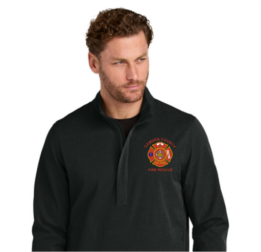 CCFR EMBROIDERED - 1/2-ZIP PULLOVER - OG1003