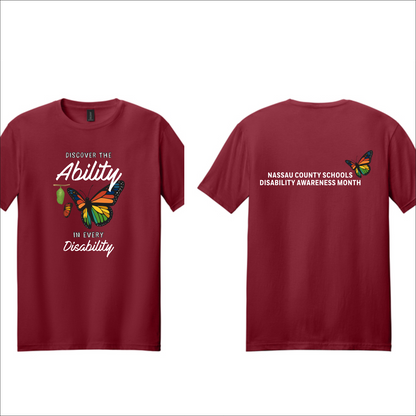 NASSAU COUNTY SCHOOLS DISABILITY SHIRTS - 463-640001