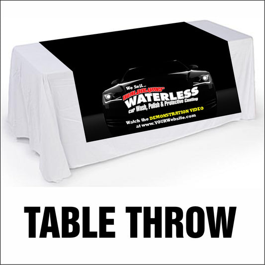 6FT TABLE DUALPOLYMER TABLE THROW