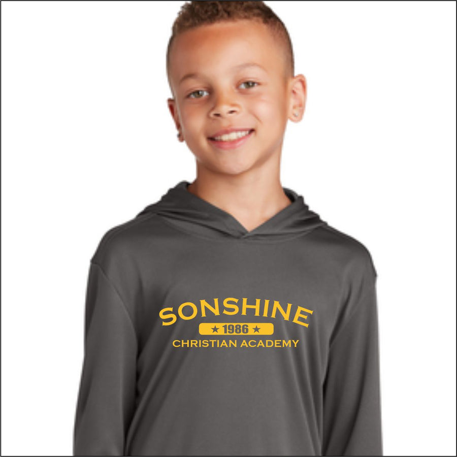 SONSHINE YOUTH  LONG SLEEVE TRIBlend HOODIE