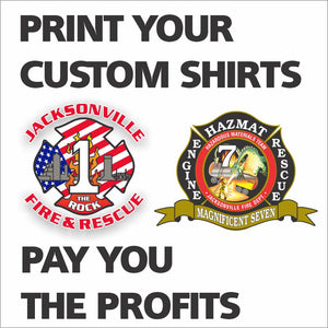 JFRD SERVICE CUSTOM SHIRT DESIGN SET UP AND STORE UPLOAD