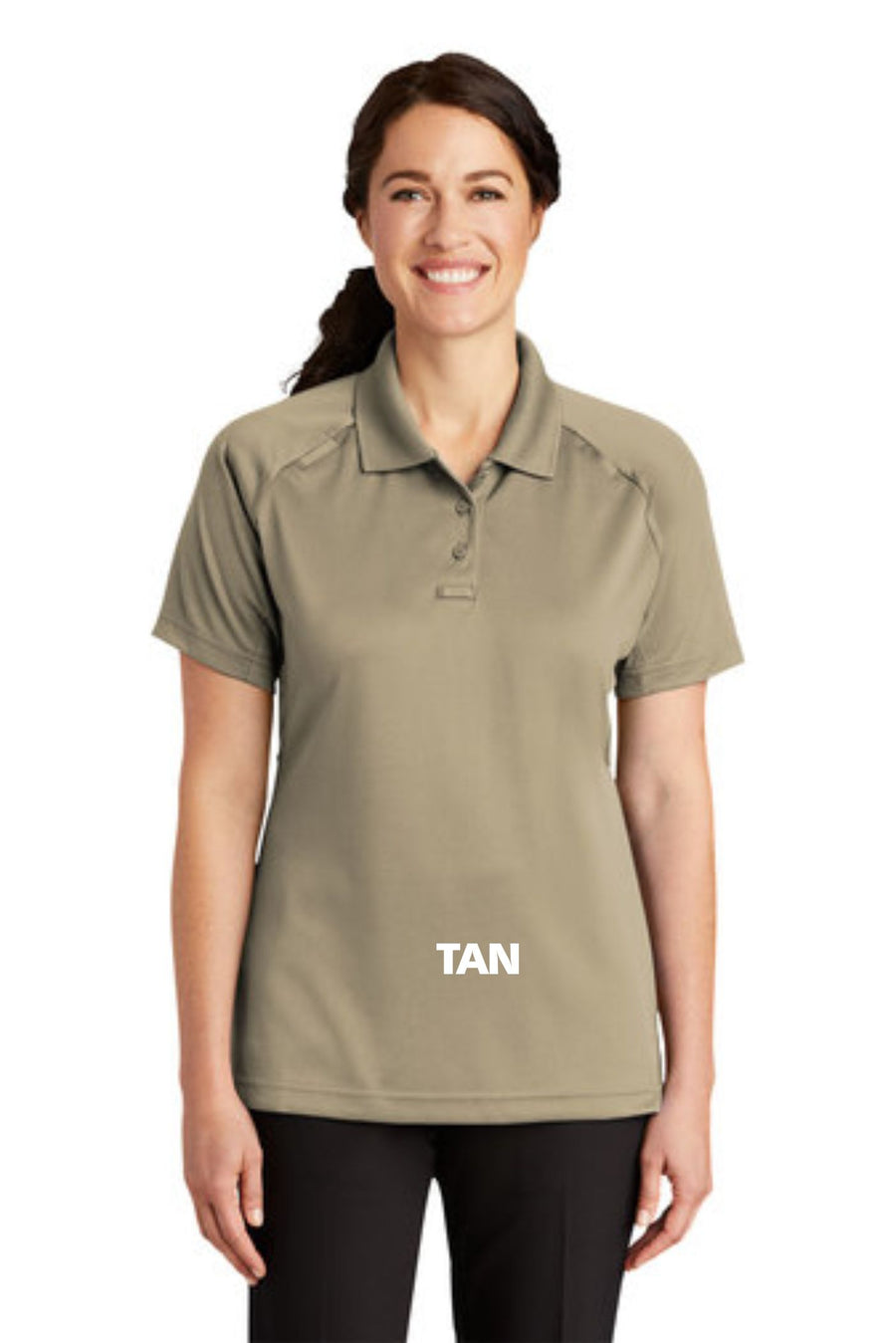 AA GAS LADIES EMBROIDERED SHORT SLEEVE POLO