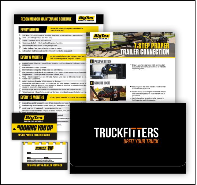 250 TRUCK FITTERS DELIVERY PACK KITS