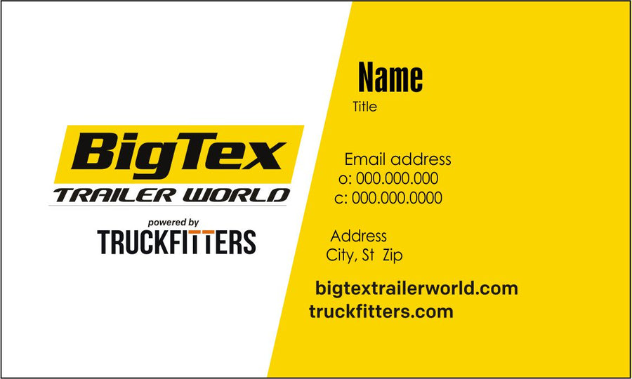 BigTex Business Cards