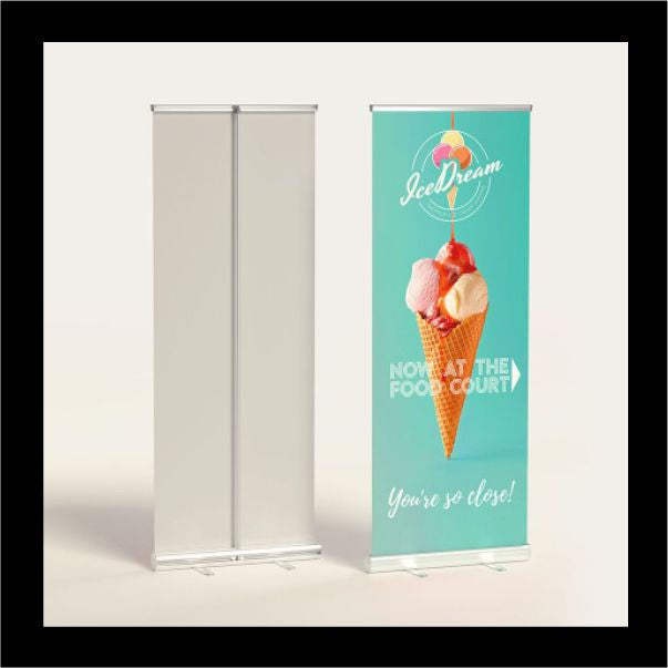 PULL UP Full Color CUSTOMIZED Banners with Case